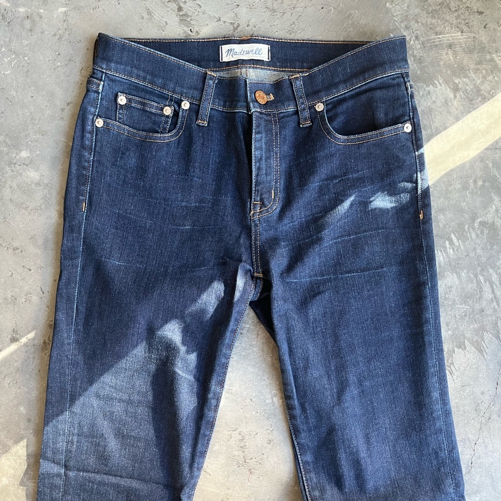 Madewell Alley Straight Jeans Size 27, 8.5” Rise - New w/o tags